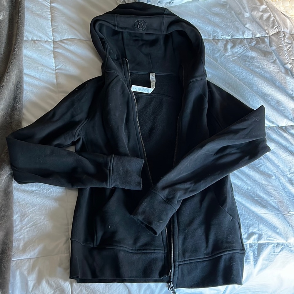 Black Lululemon Scuba Hoodie